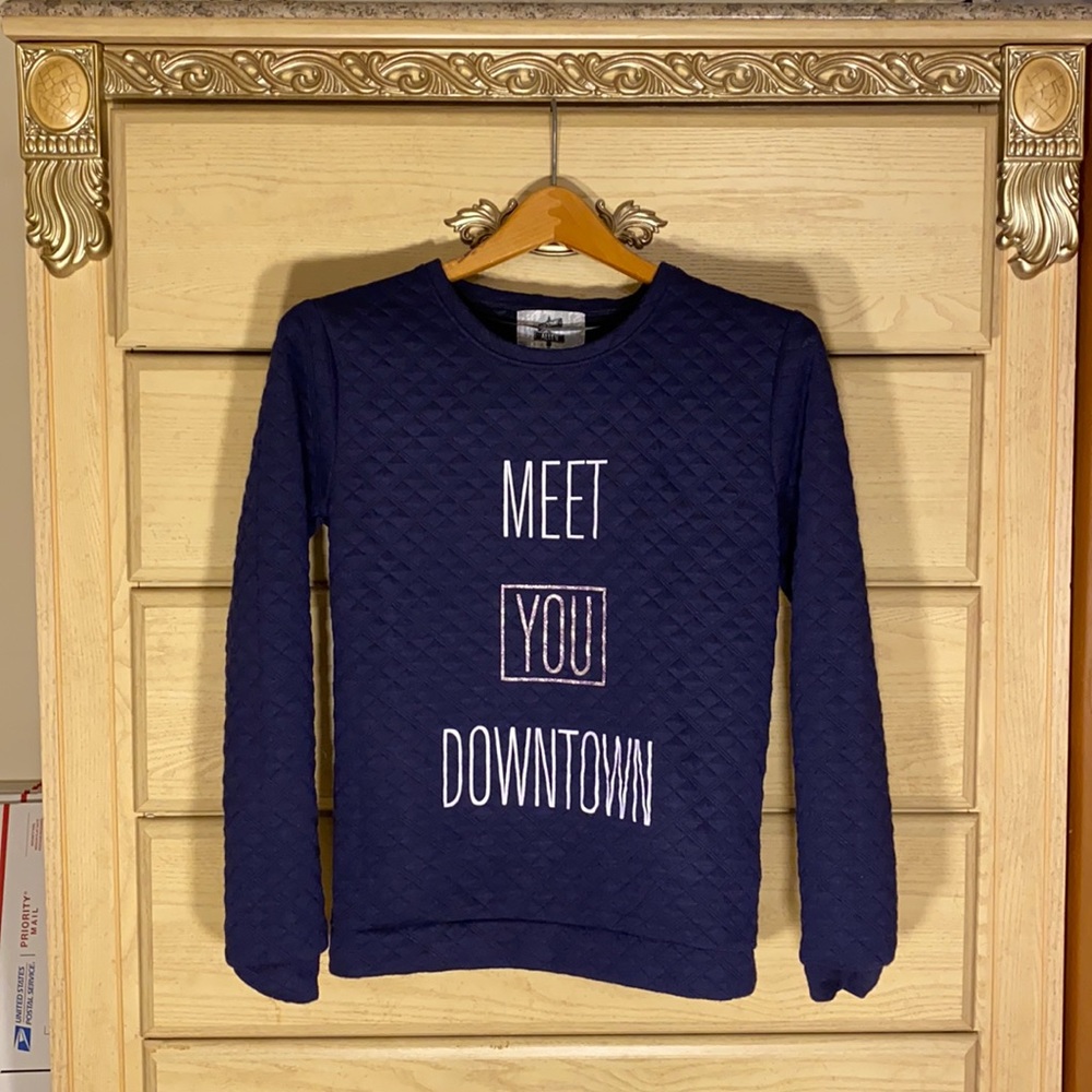 Broome and Allen meet you downtown crewneck sweater